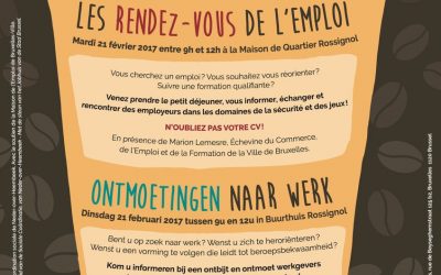 Publicatie Observatorium/publication Observatoire : Welkom op  « Ontmoetingen naar Werk » / Bienvenue aux « Rendez-vous de l’Emploi »